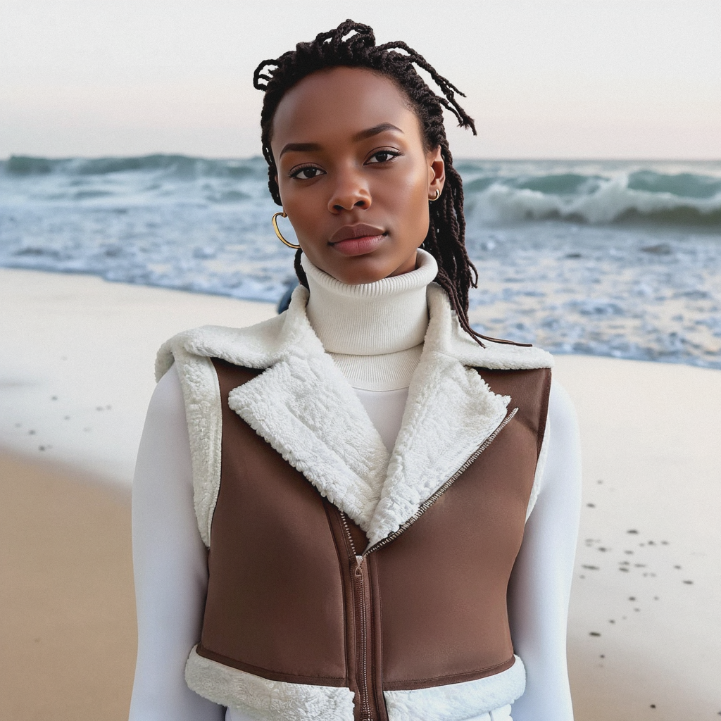 Chaleco “Sierra Oeste” – Lana de Cordero con Forro de Pelo Ligero