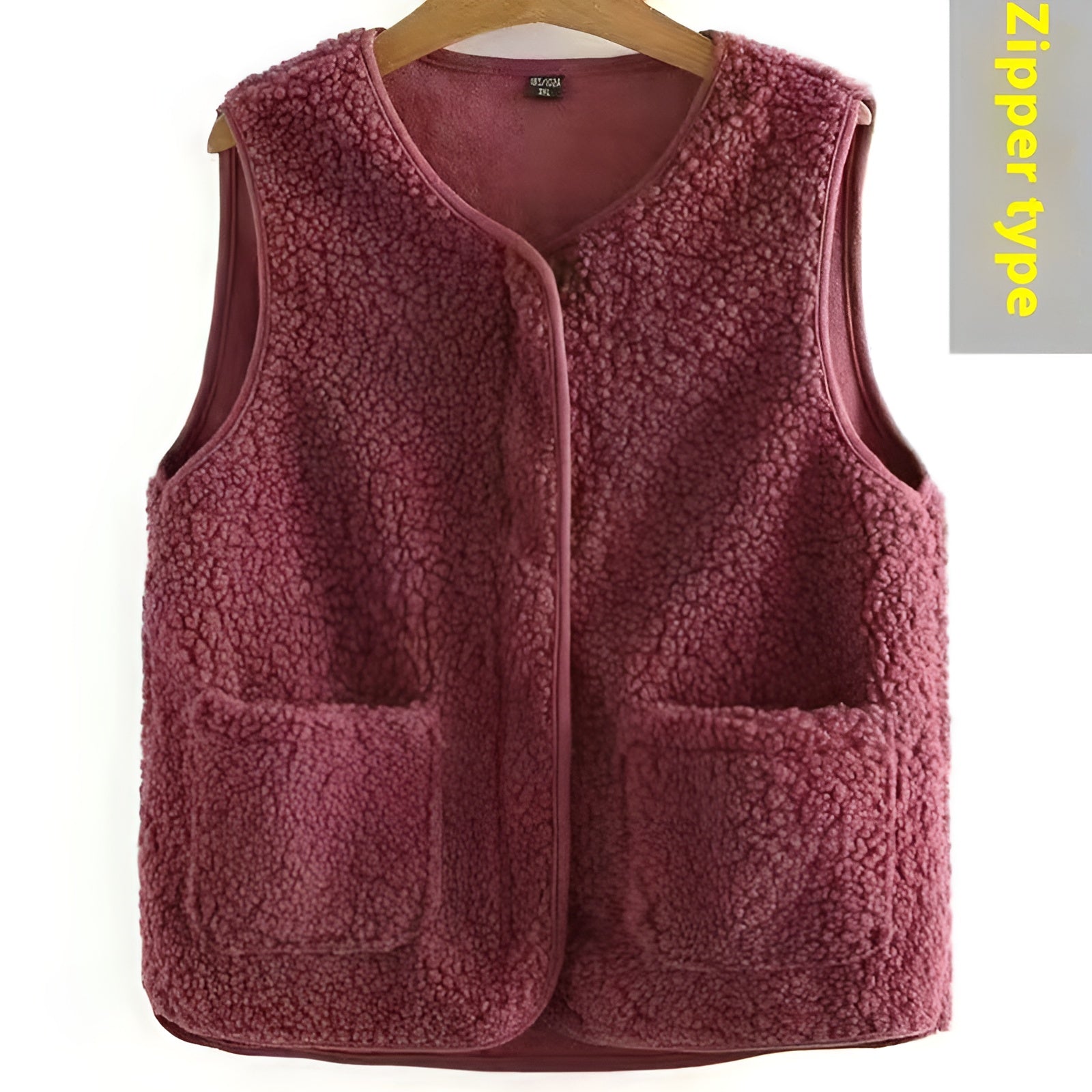 AuroraFleece™ | Chaleco de Sherpa Cálido