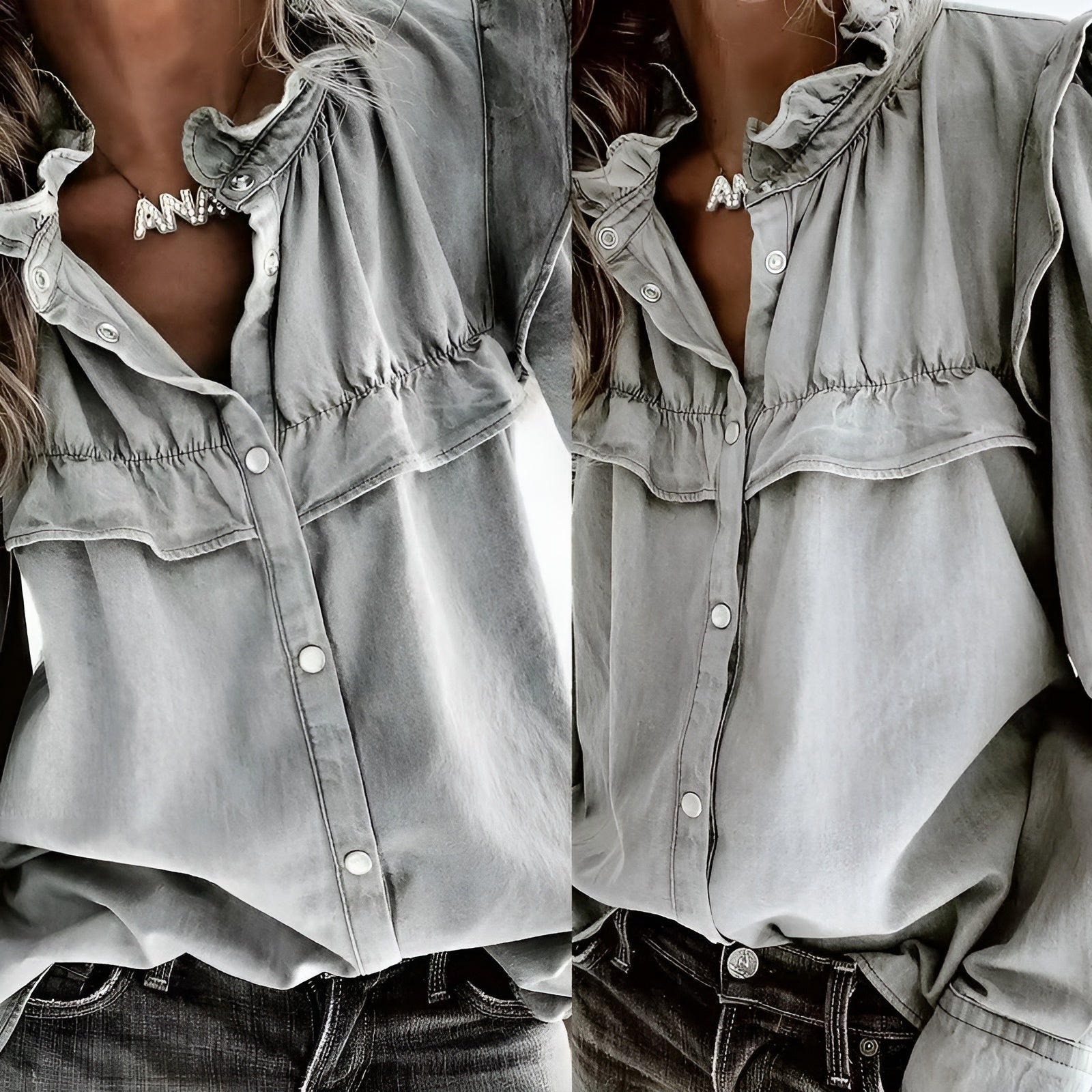 Estrella™ | Chaqueta Vaquera con Toque Rebelde