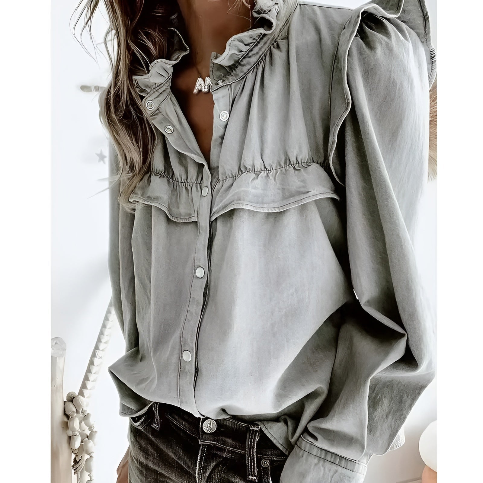 Estrella™ | Chaqueta Vaquera con Toque Rebelde