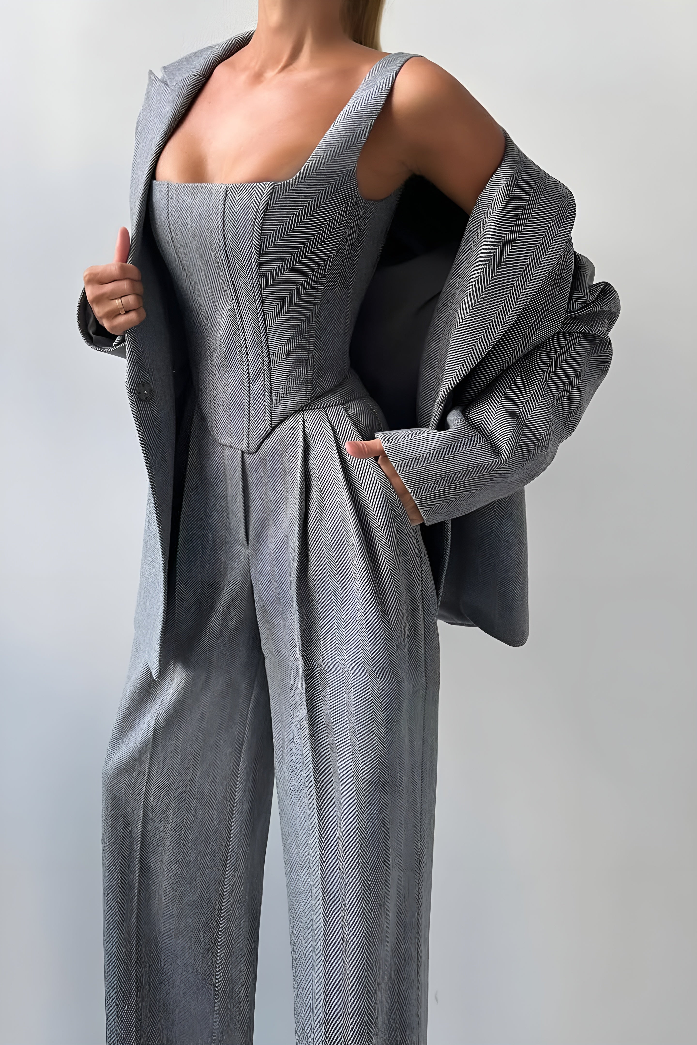 Encanto™ – Conjunto de tres piezas con blazer cruzado