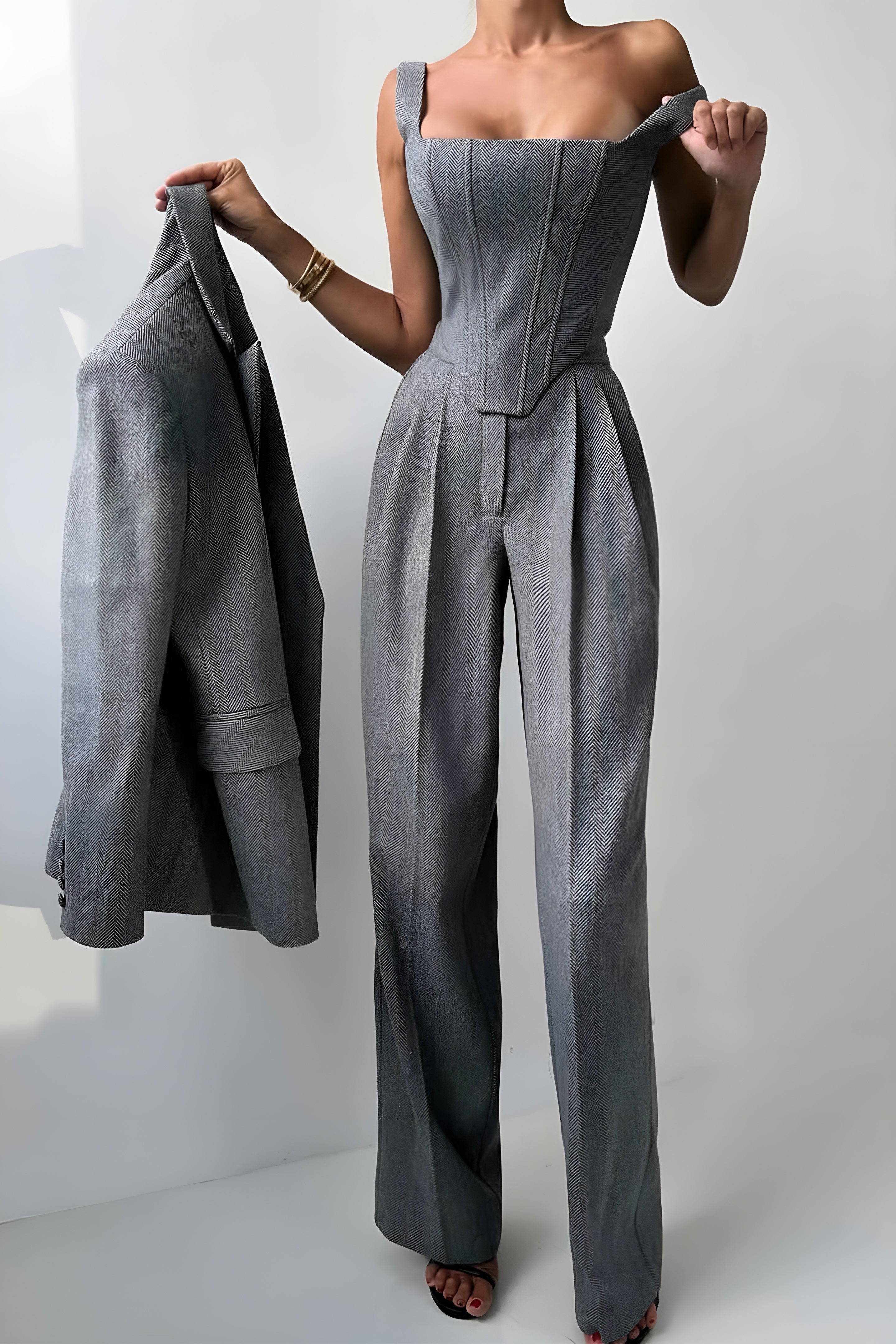 Encanto™ – Conjunto de tres piezas con blazer cruzado