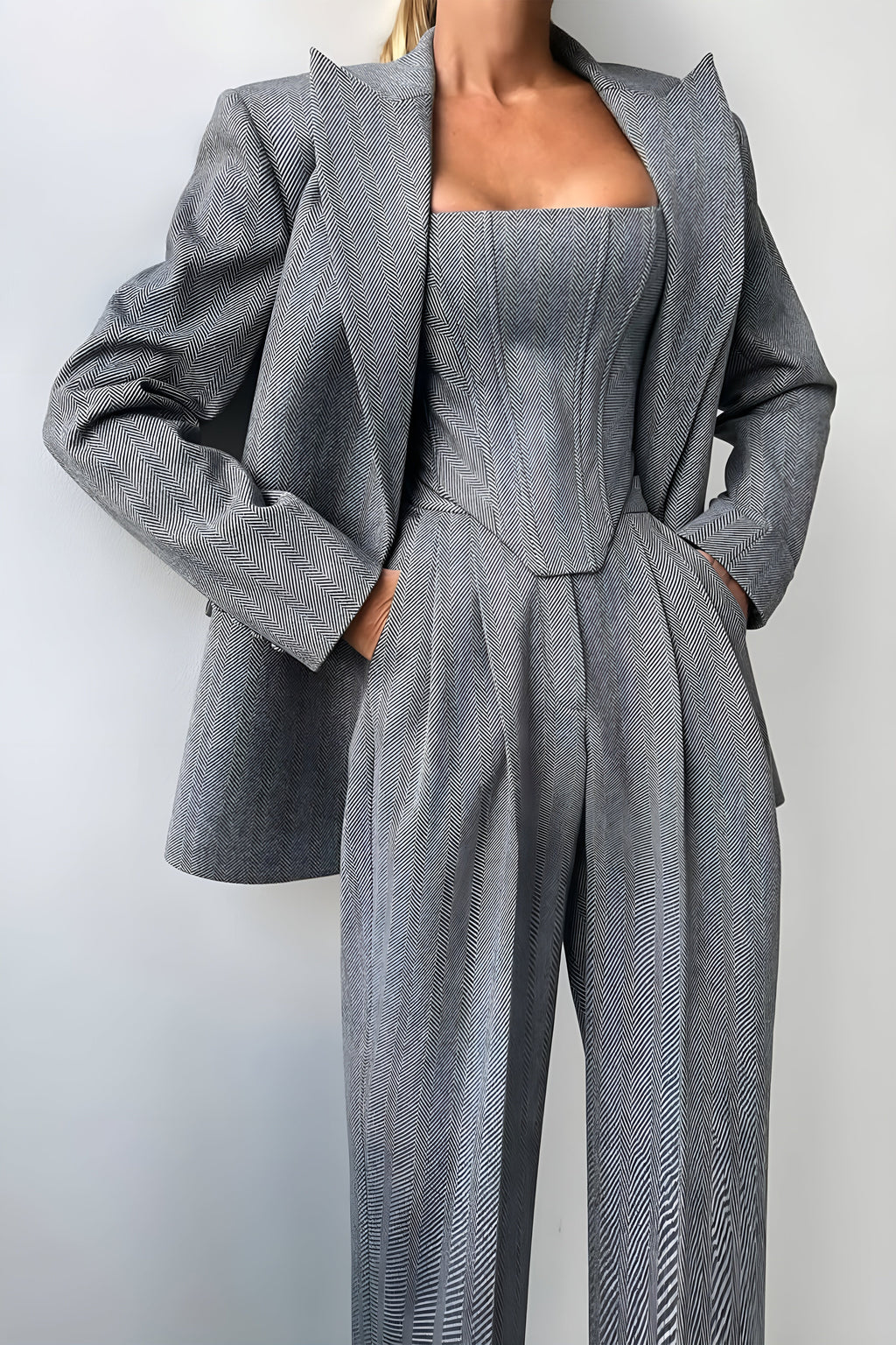 Encanto™ – Conjunto de tres piezas con blazer cruzado