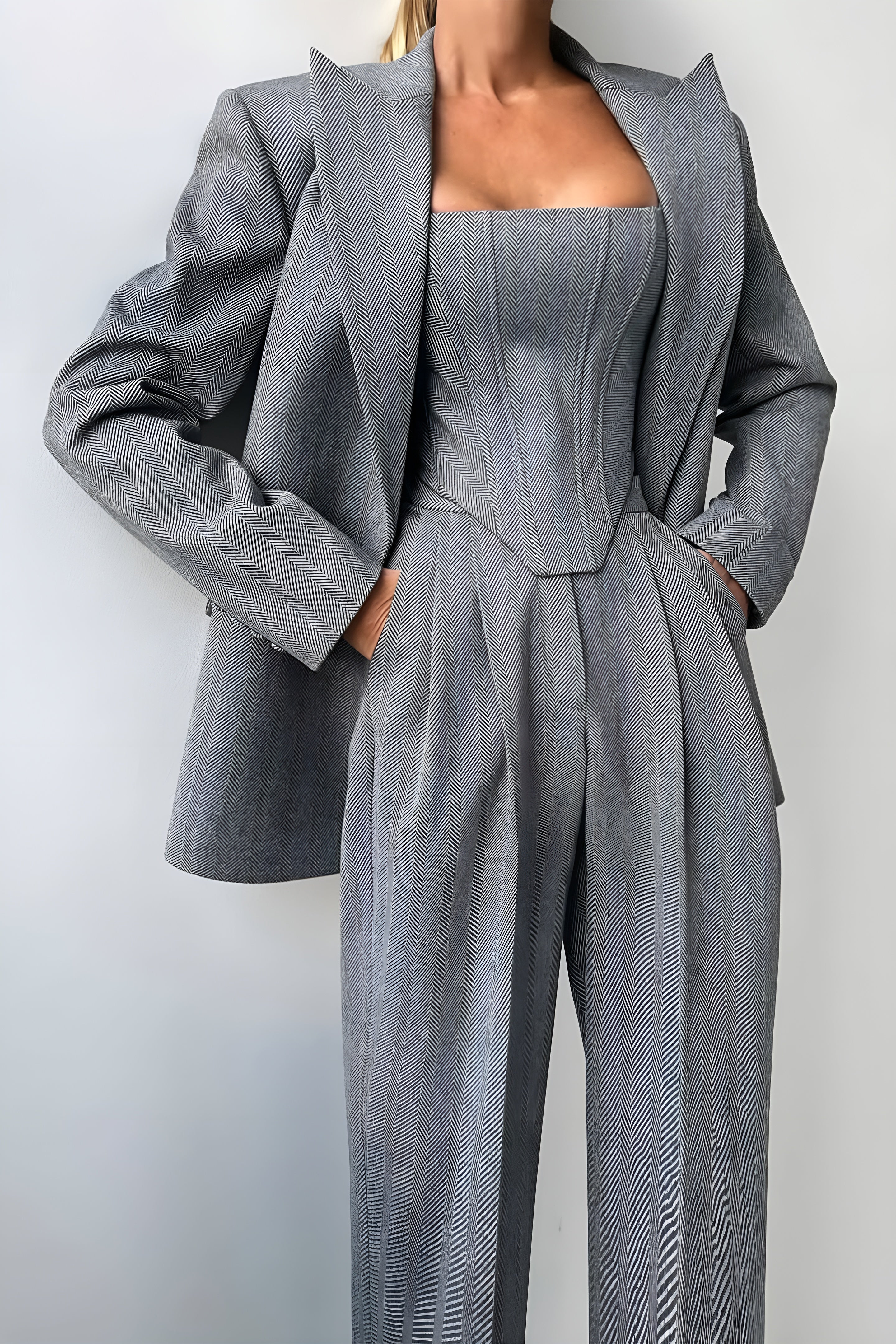 Encanto™ – Conjunto de tres piezas con blazer cruzado